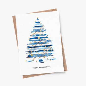 Neue Weihnachtskarte Festlich Geschmückt