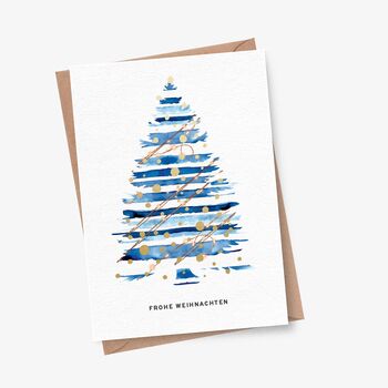 Neue Weihnachtskarte Festlich Geschmückt